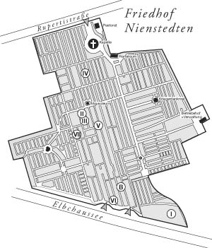 Friedhofsplan Nienstedten